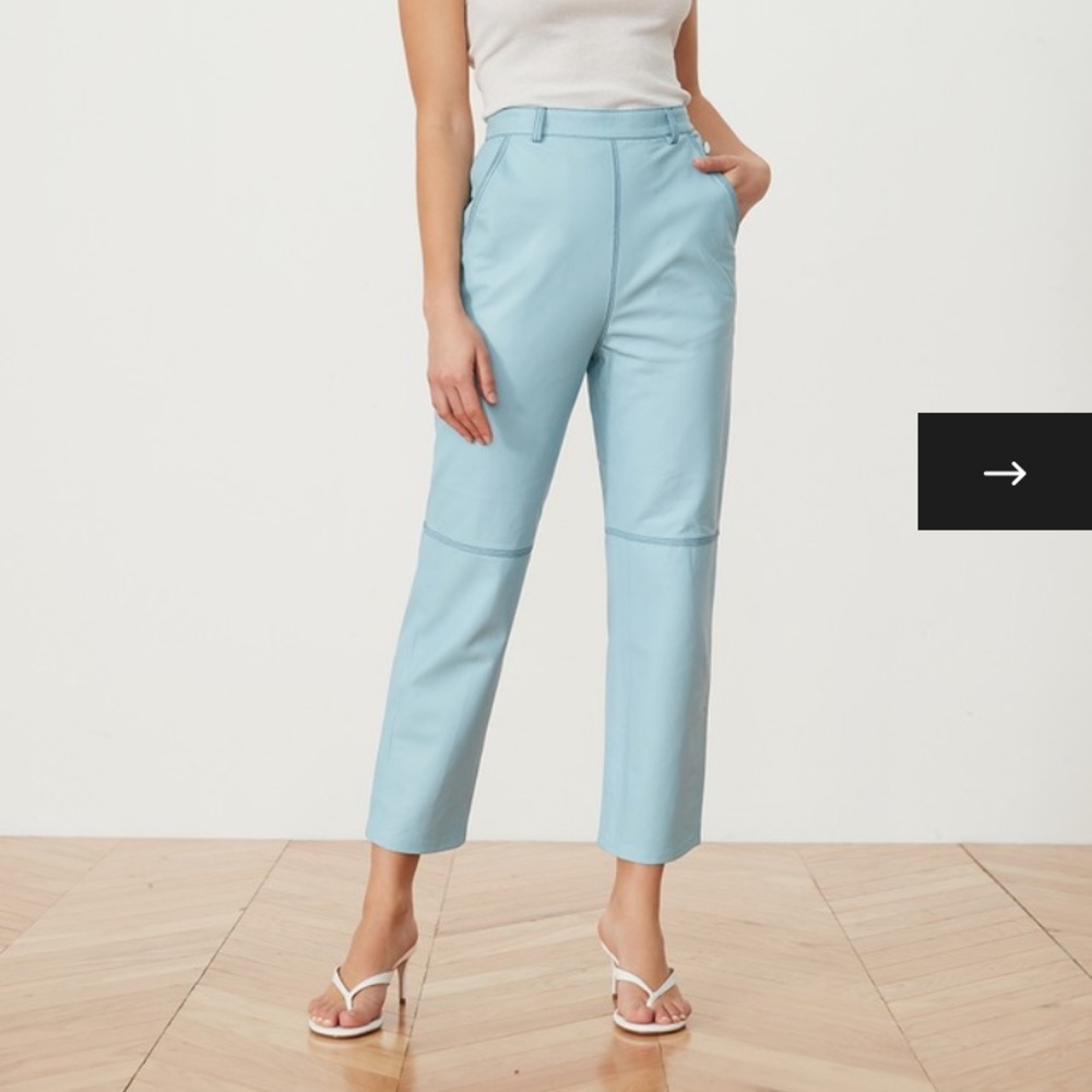 Song of Style Bruni Leather Pants (X-SMALL)